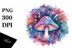 Colorful Magical Celestial Mushroom Splash Product Image 3