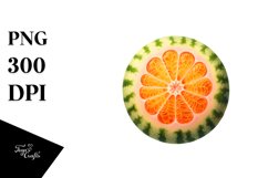 Watercolor Honeydew | Sublimation | Clipart Product Image 3