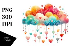 Adorned Cloud PNG Product Image 1