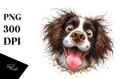Funny English Springer Spaniel | Sublimation | Clipart Product Image 3