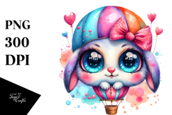 Vibrant Baby Bunny PNG Product Image 1
