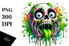 Funny Skeleton Design, High-Res PNG Product Image 1