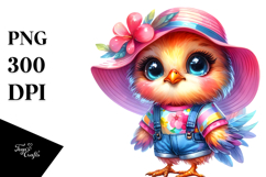 Vibrant Summer Rooster PNG Product Image 1