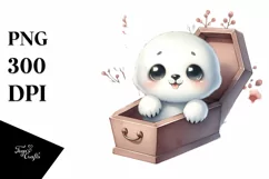 Halloween Baby Seal, Transparent PNG Product Image 3