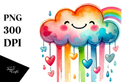 Washed Cloud PNG Product Image 1