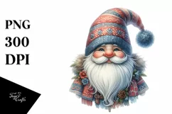 Detailed Winter Gnome, High Quality PNG Product Image 3