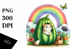 Colorful Flowers,Seated Character | Sublimation | Clipart Product Image 1