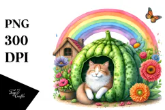 Colorful Flowers,Seated Character | Sublimation | Clipart Product Image 1
