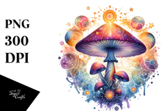 Celestial Mushroom PNG Product Image 1