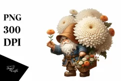Detailed Digital Painting of a Small Gnome Caring a Large Product Image 3