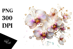 Orchid Floral Artwork Product Image 1