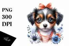 Cute Baby Dog, High Quality PNG Product Image 1