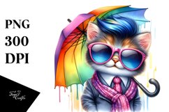 happy baby cat, High-Resolution PNG Product Image 3