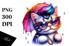 cheerful baby cat, High-Quality PNG Product Image 3