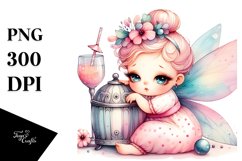 Baby Fairy in Speakeasy PNG Product Image 3