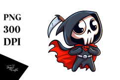 Silly Reaper, Cartoony Vector Art Product Image 1