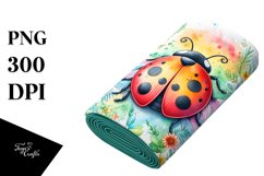 Colorful Ladybug Clipart,Yoga Mattress | Sublimation | Product Image 3