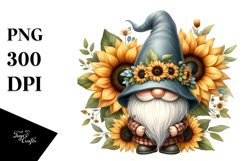 Gnome with Big Hat, Cute PNG Product Image 1
