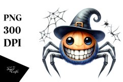 Wimsical Spider Halloween Clipart Product Image 3