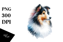 Vibrant Collie, Transparent PNG Product Image 1