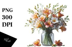 Freesia Sublimation Clipart Product Image 3