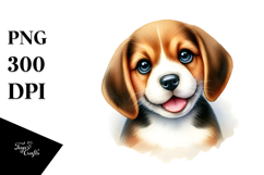 Cute Baby Beagle, PNG Product Image 1