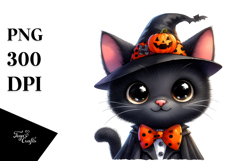 Cute Baby Black Cat Halloween, 20 oz Tumbler Product Image 1