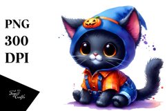Cute Baby Black Cat Halloween, 20 oz Tumbler Product Image 1