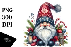 Detailed Christmas Gnome PNG Product Image 3