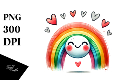 Simple Rainbow Sketches, Transparent PNG Product Image 1