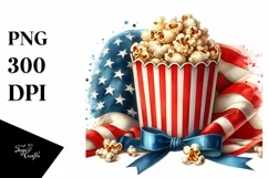 Vintage Dirty Popcorn Ribbons Clipart Product Image 3