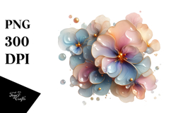 Glossy Pansy, Transparent PNG Product Image 1