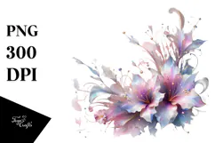 Shiny Lobelia Made of , PNG Product Image 1