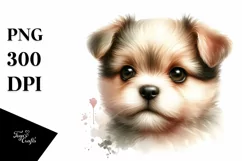 Cute Baby Dog PNG Product Image 1