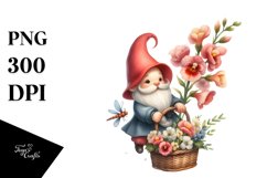 Gnome with Big Hat, Cute PNG Product Image 1