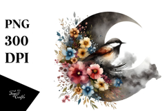 Grungy Bird, Transparent PNG Product Image 1