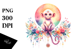 Whimsical Monkey | Clipart Product Image 1