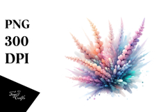 a Shiny Stained Heather, Transparent PNG Product Image 1