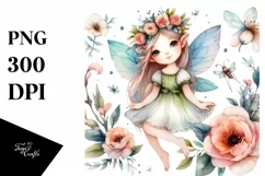 Cute Fairy Whimsical PNG Product Image 1