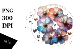 Vibrant Cosmos Flower, Transparent PNG Product Image 1