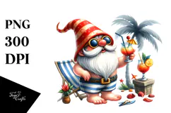 Whimsical Gnome Cocktail PNG Product Image 1