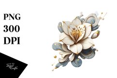 Detailed Wooden Stained Freesia Product Image 3