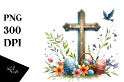 Easter Cross PNG Product Image 1