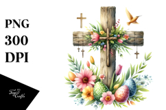Easter Cross PNG Product Image 1