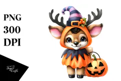 A Cute Baby Elk in Style PNG Product Image 1