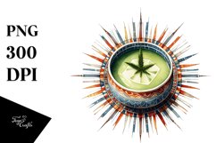 Watercolor Xigua Clipart Product Image 1