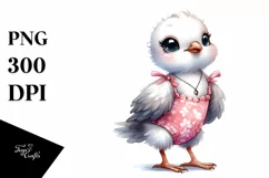 Baby Beachwear Dove Proud Standing Product Image 1