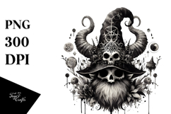 Quirky Gothic Gnome PNG Product Image 1