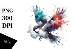 Grungy Bird, Transparent PNG Product Image 1