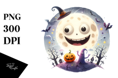 Funny Moon PNG Product Image 1